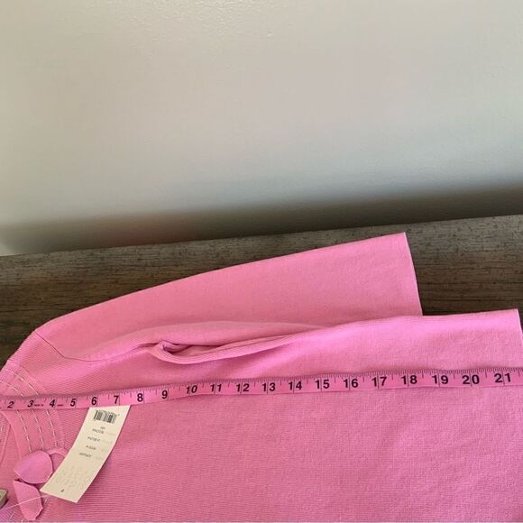 Vintage Sigrid Olsen Pink Bow Sweater - Picture 13 of 16